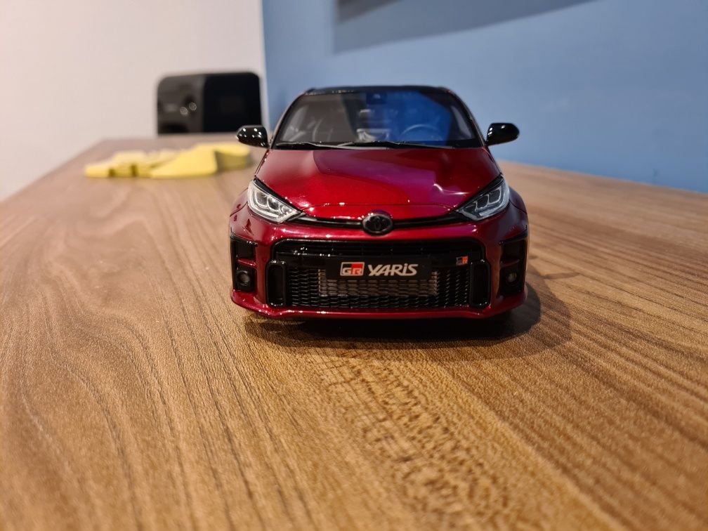 Toyota Yaris GR Red Otto 1/18