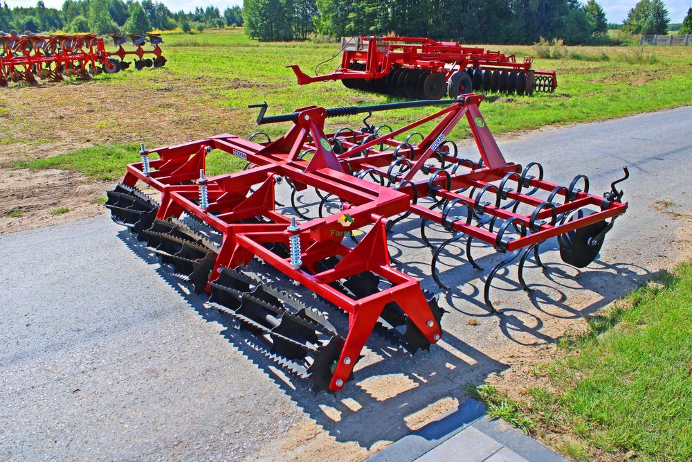Agregat uprawowy KAŻDY ROZMIAR Kultywator z WAŁEM TANDEM na docisku