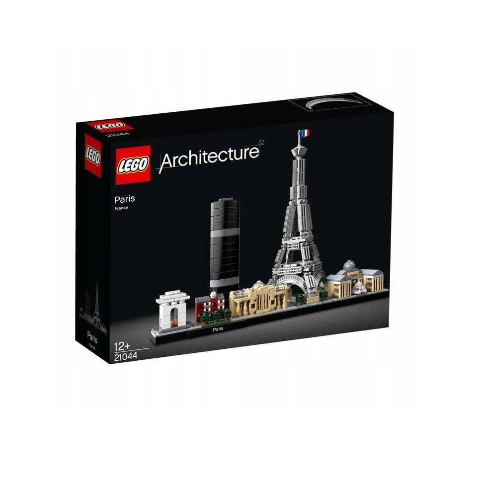 LEGO ARCHITECTURE 21044 Paryż Wieża Eiffla Luwr Klocki *NOWE*