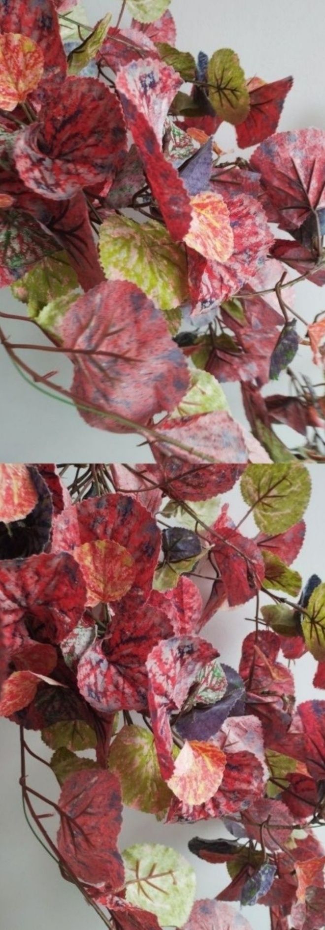 Искусственные цветы листья винограда лоза виноградная листья декор
