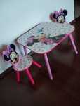 Stolik + krzesełka Disney myszka Minnie