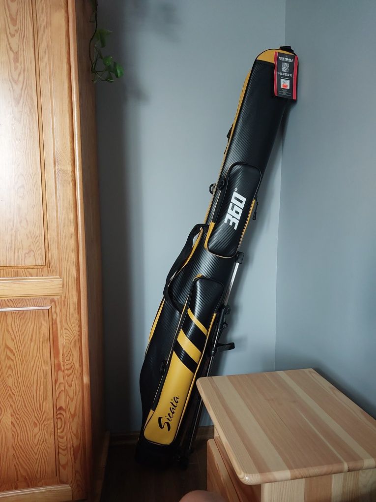 Pokrowiec wędkarski Mistral 3- komorowy 160 cm  usztywniony z nogami
