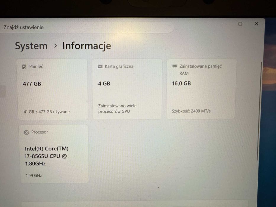 Laptop HP ZBook 15u G6 | i7-8th | 16GB | 512 NVMe | USB C