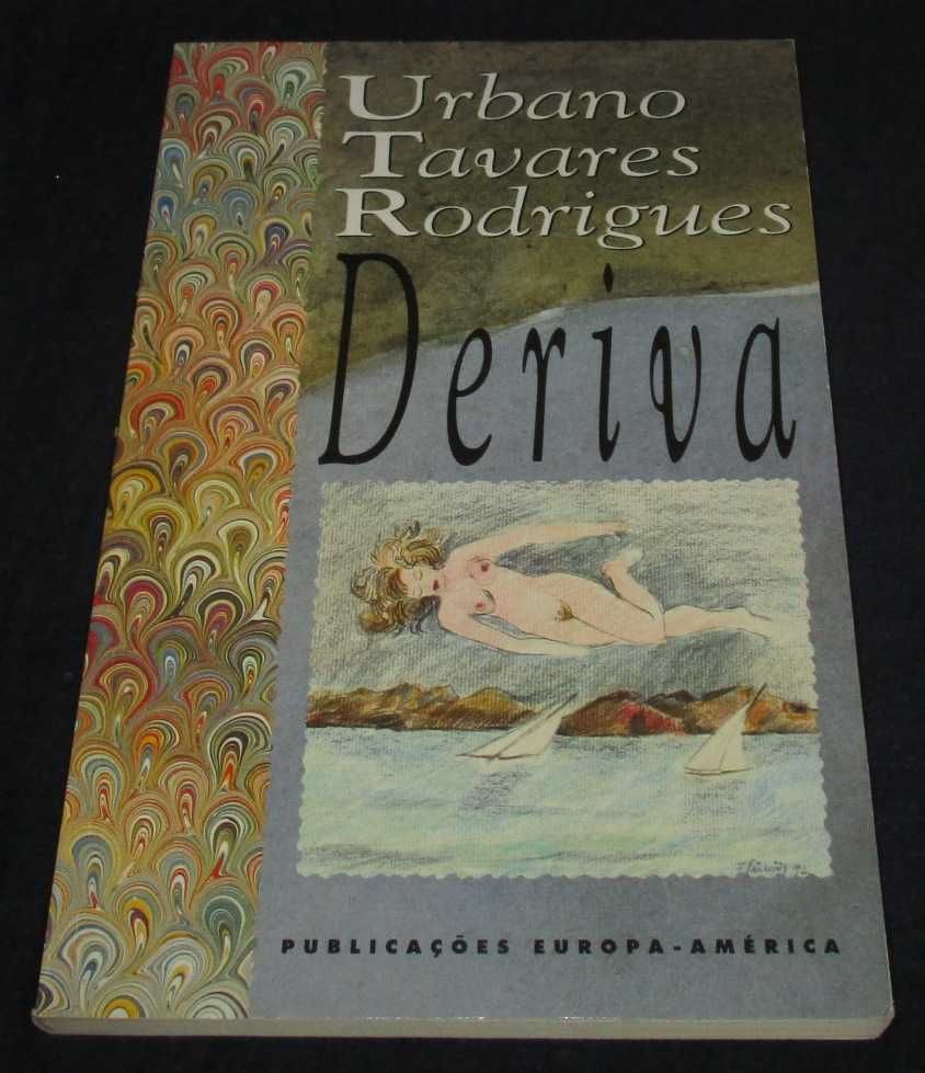 Livro Deriva Urbano Tavares Rodrigues 1ª edição