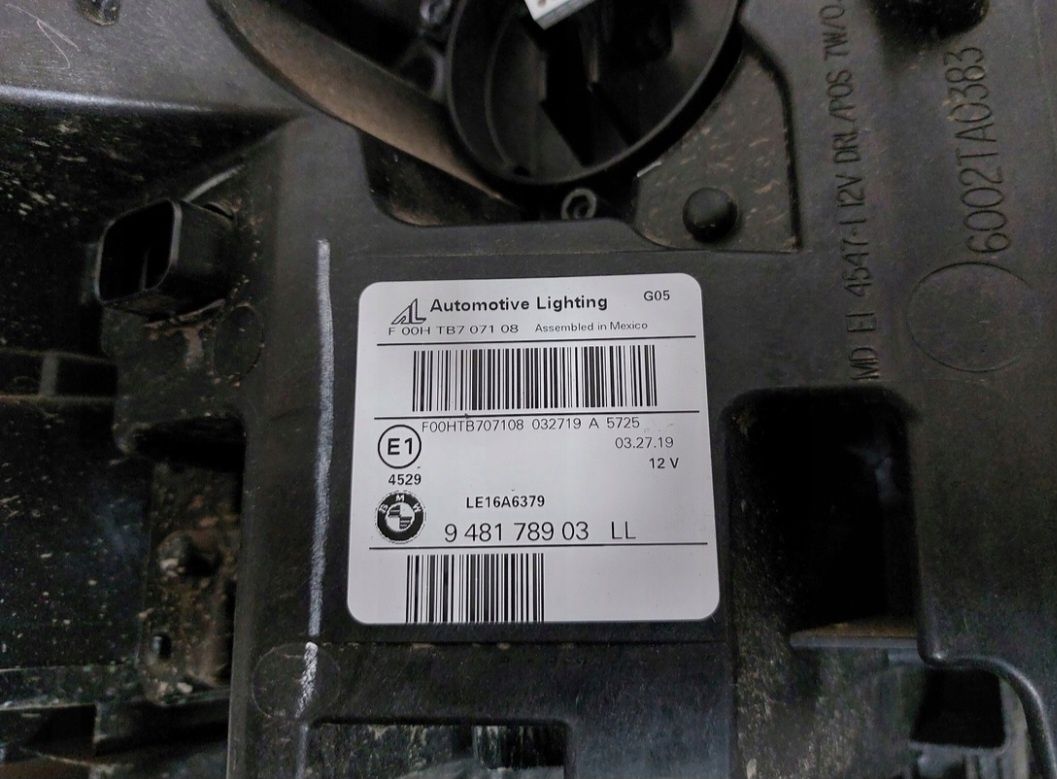 Lampa lewa Bmw G05 Laser Okazja