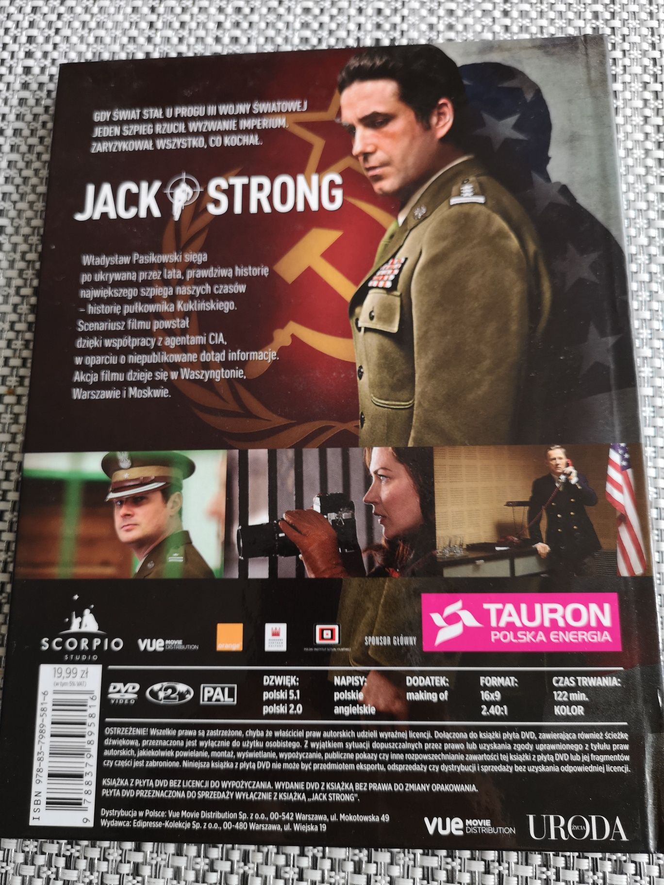 Jack Strong film DVD