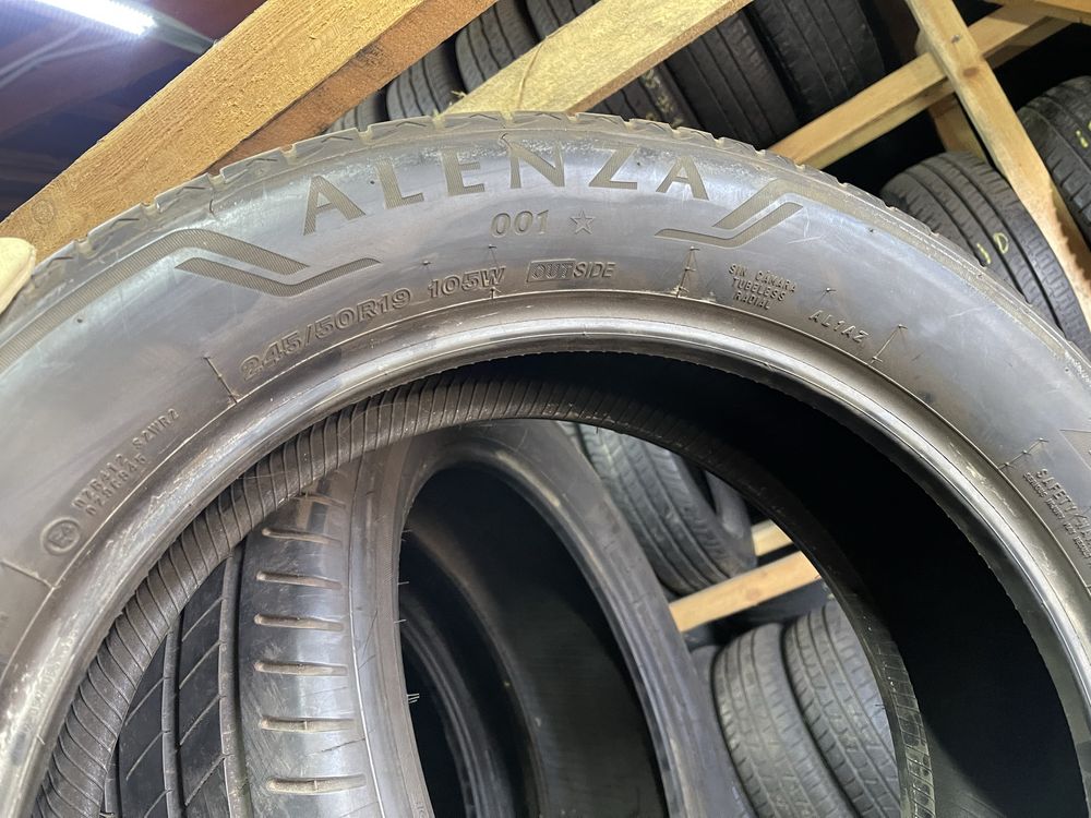 Шини літо 245/50R19 Bridgestone ALENZA 001 супер стан 2або4шт