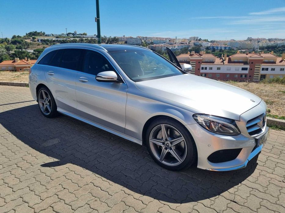 Mercedes C 300 h AMG Line Station — 231cv — 2018 — Excelente Estado