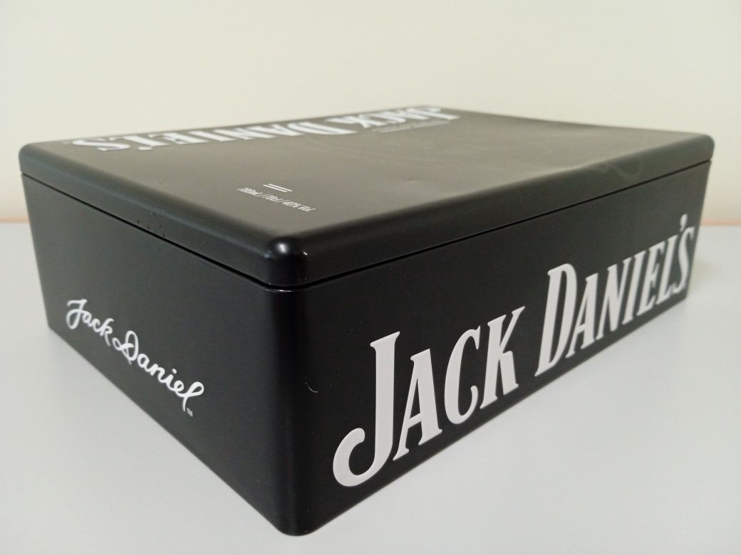 Металева упаковка, коробка Jack Daniels 20*27*9 cm