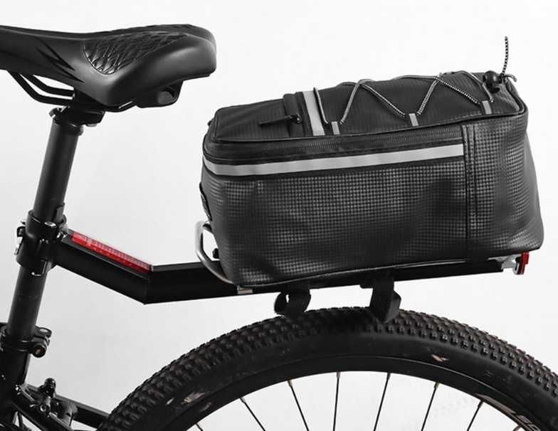 Bagażnik rowerowy tylny aluminium 50 kg uniwersalny