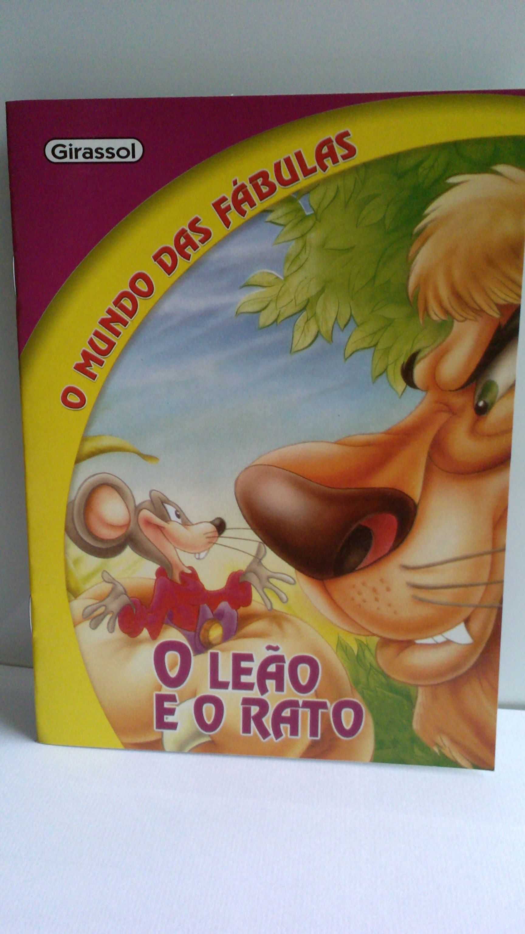 Livrinhos pequenos de fábulas de encantar