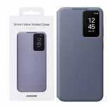 Oryginalne ETUI Samsung GALAXY S24+ Smart View Wallet Case LAWENDOWE