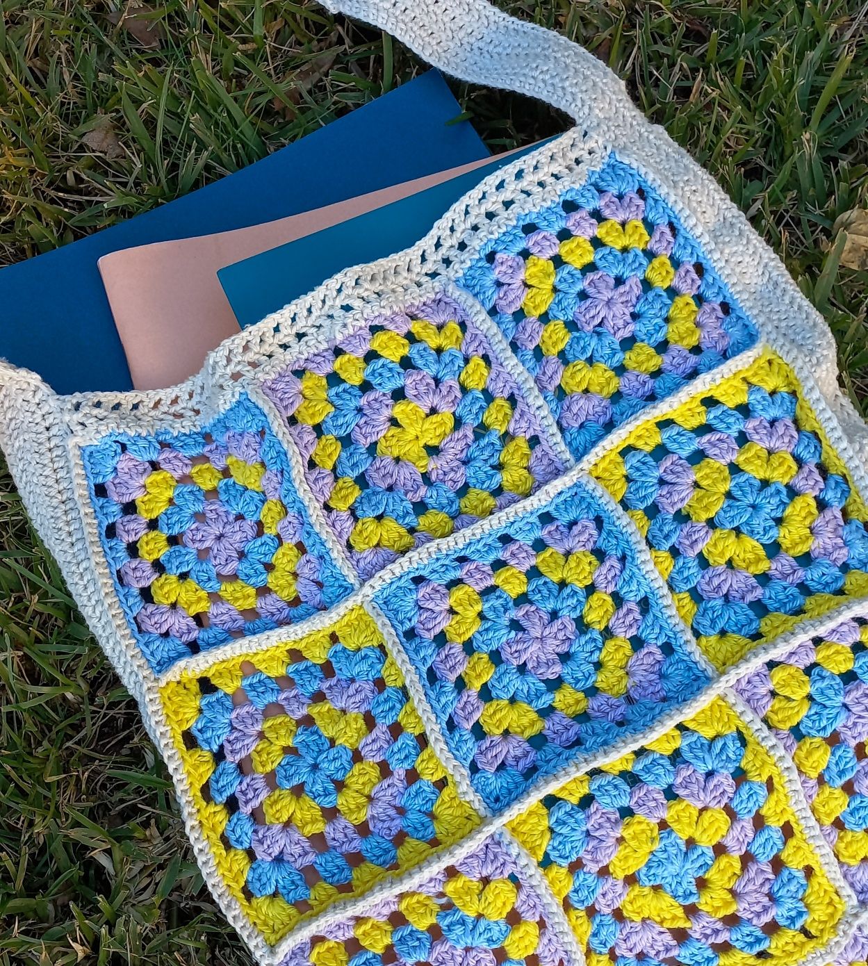 Totebag em crochet