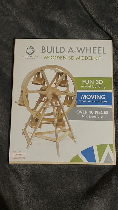 дерев'яний 3д конструктор