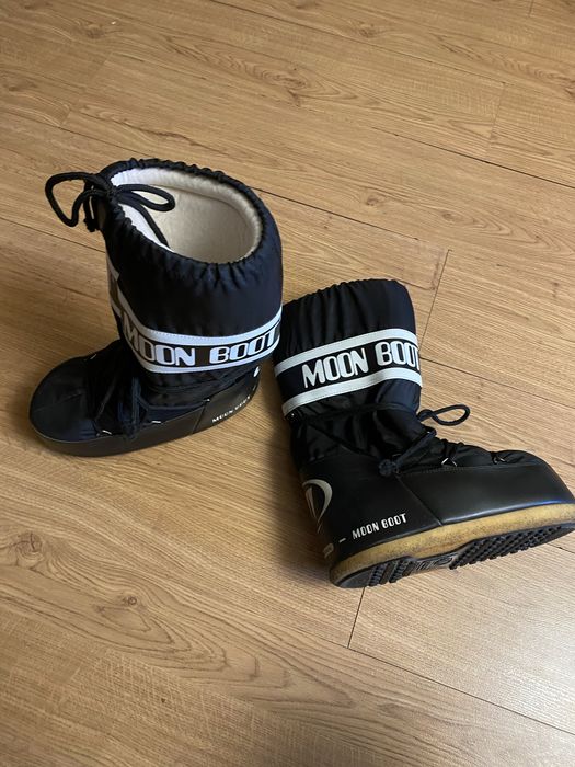 moon boots 42-44 black