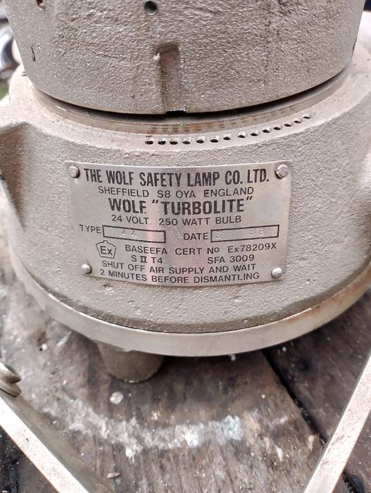 Lampa pneumatyczna Wolf turbolite