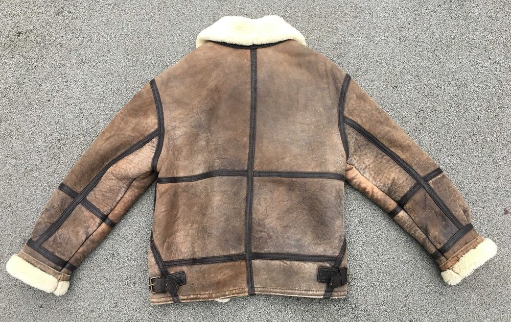 Pilotka w stylu B3 USAF. Kożuch 100% naturalny. Rozmiar M.