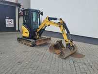 Yanmar VIO 23-6 minikoparka  *1700 mtg* rozsuwane gąsienice * 2021r * 2.4t ton * 3 łyżki * szybkozłącze * Made in Japan * zero obrys silnik Yanmar  YANMAR VIO 23-6 2400 kg minikoparka 2021 SV 26 KUBOTA U27 JCB 8025