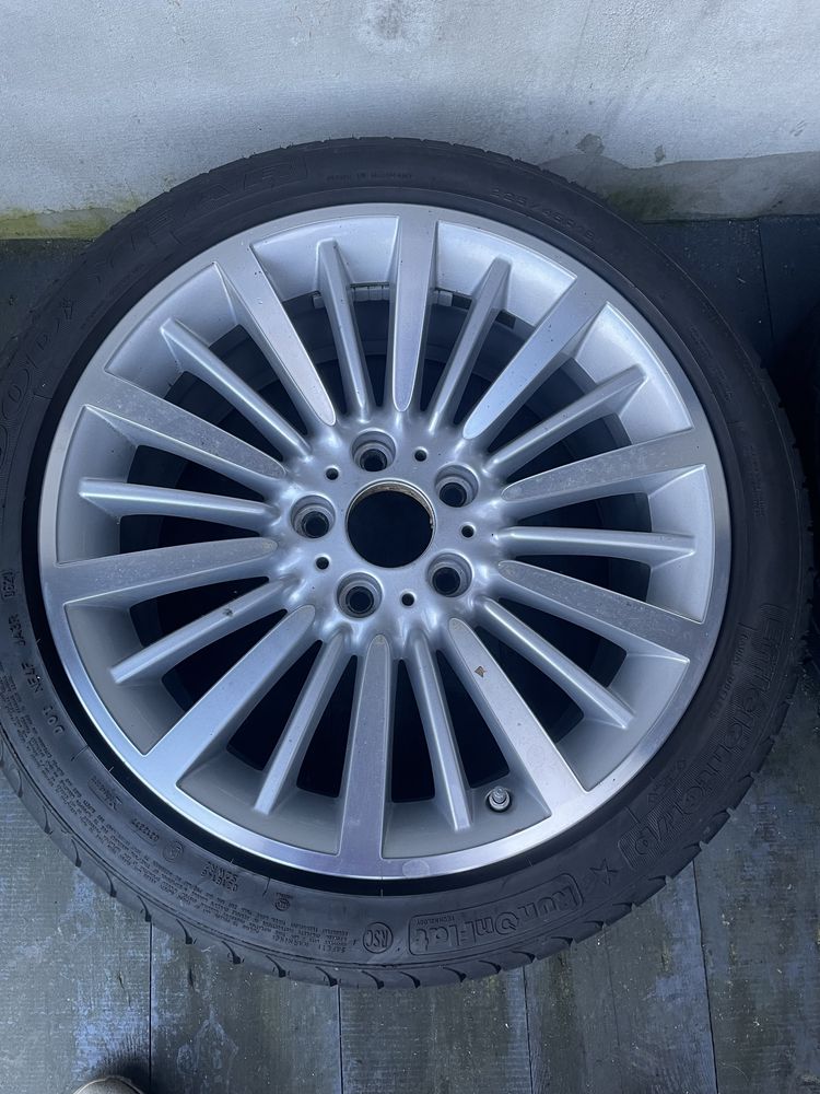 Koła Felgi BMW 5x120 18” Goodyear 225/45/18 0621 TPMS Super stan