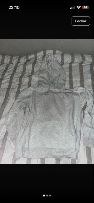 sweat levis xxs cinza
