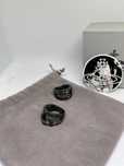 кільце Vivienne Westwood Ring Black пояс