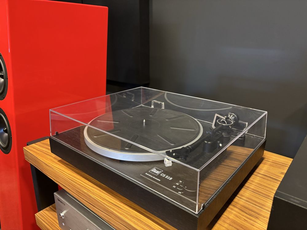 Dual CS 518 - gramofon paskowy + wkladka AT3600