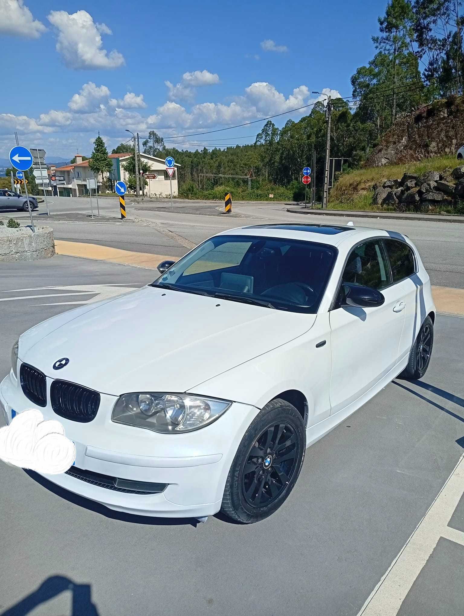 Vendo BMW serie 1  branco Perola