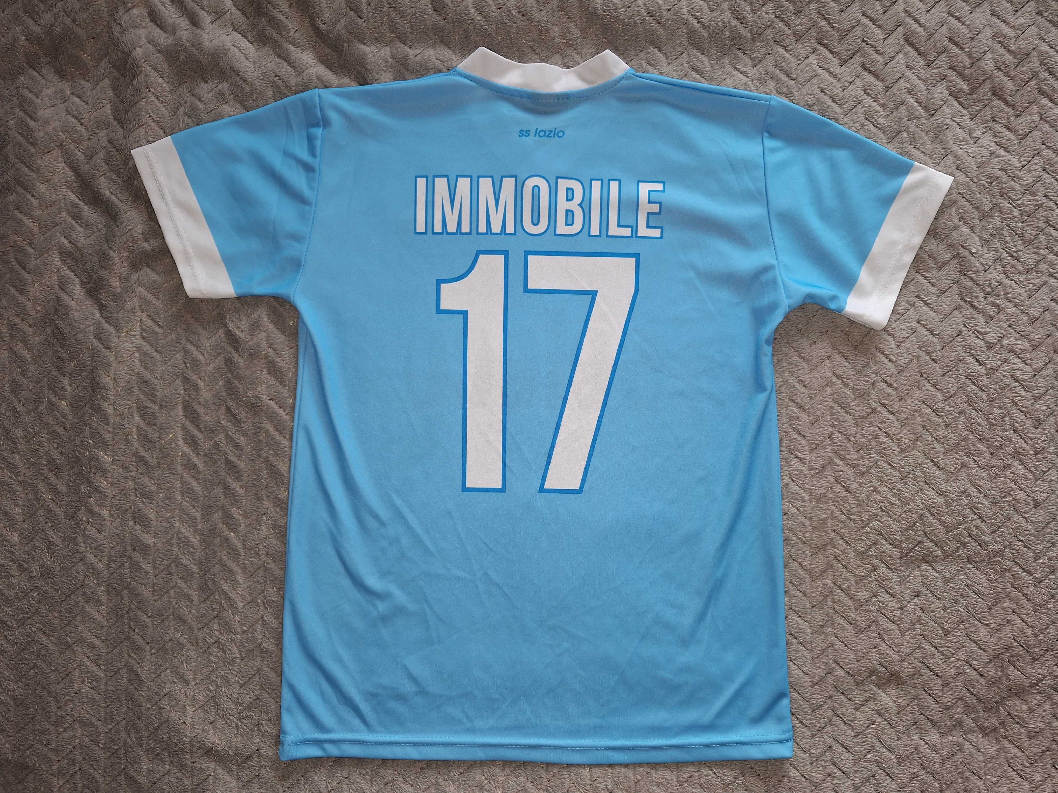 Lazio Immobile 17 r.140 oryginalny t-shirt sportowy stan idealny