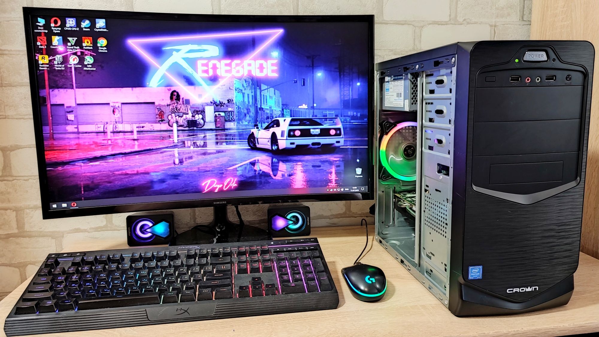 Игровой ПК i5 GTX 950 CS 2 GTA5 WOT fortnite RUST dota2