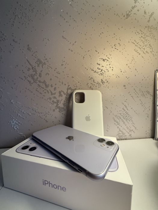 iphone 11 64GB(fioletowy)•81%kondycji baterii+etui Apple