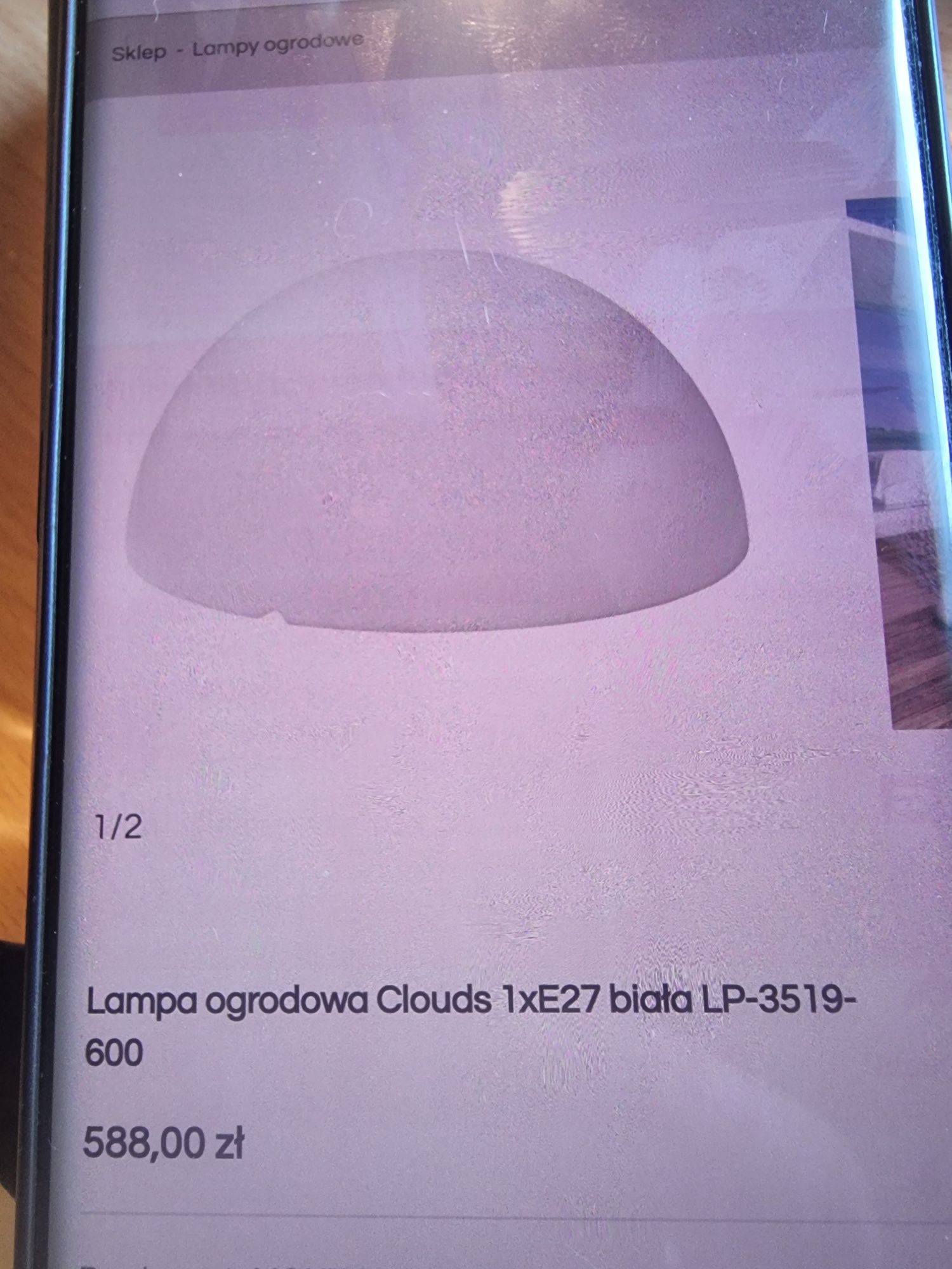 Kamień lampa ogrodowa 2 sz