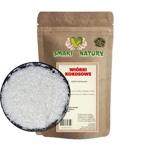 WIÓRKI Kokosowe PREMIUM 500g SmakiNatury