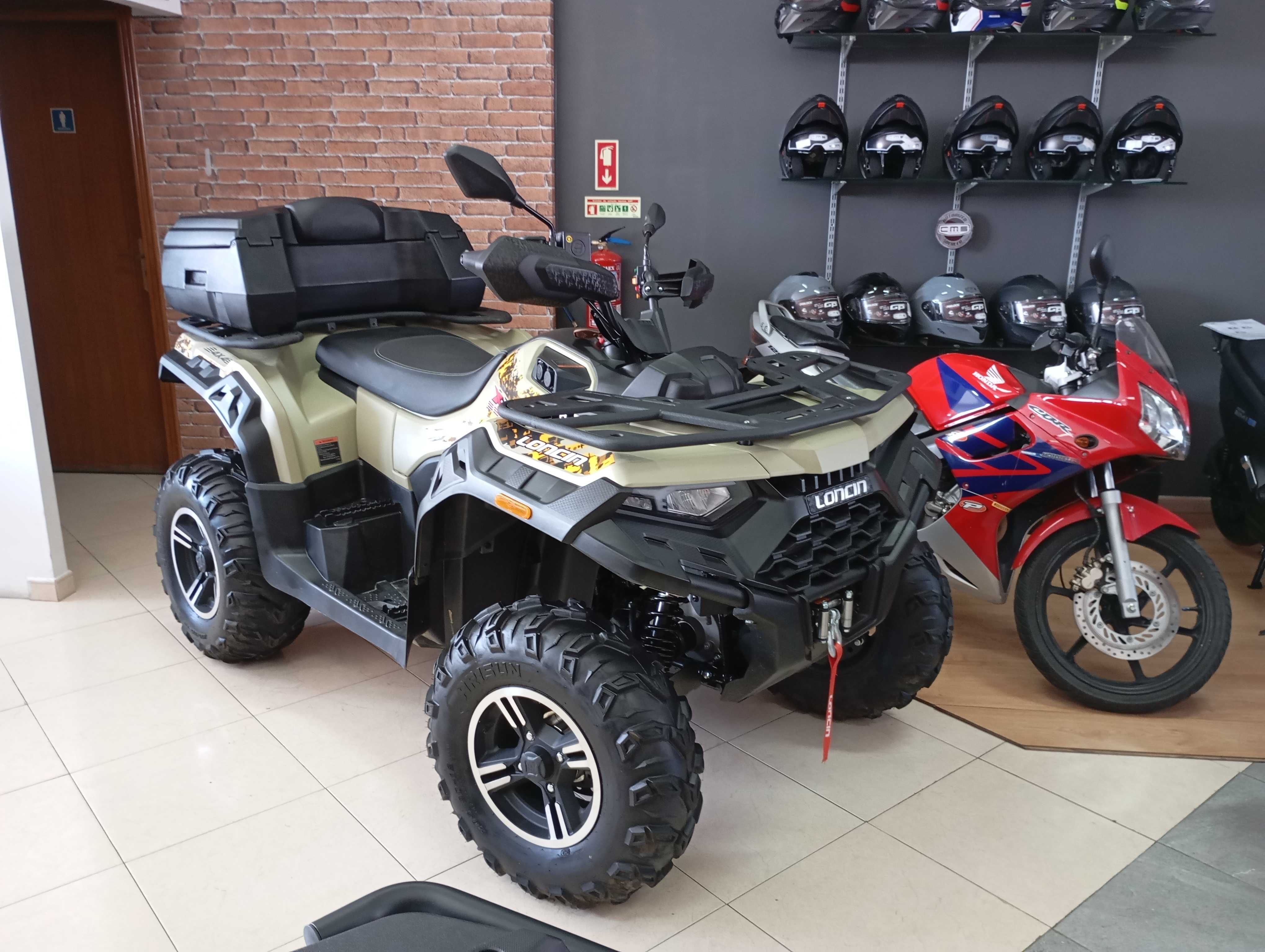 MOTO 4X4 de 2 lugares linhai M300 como nova + outras