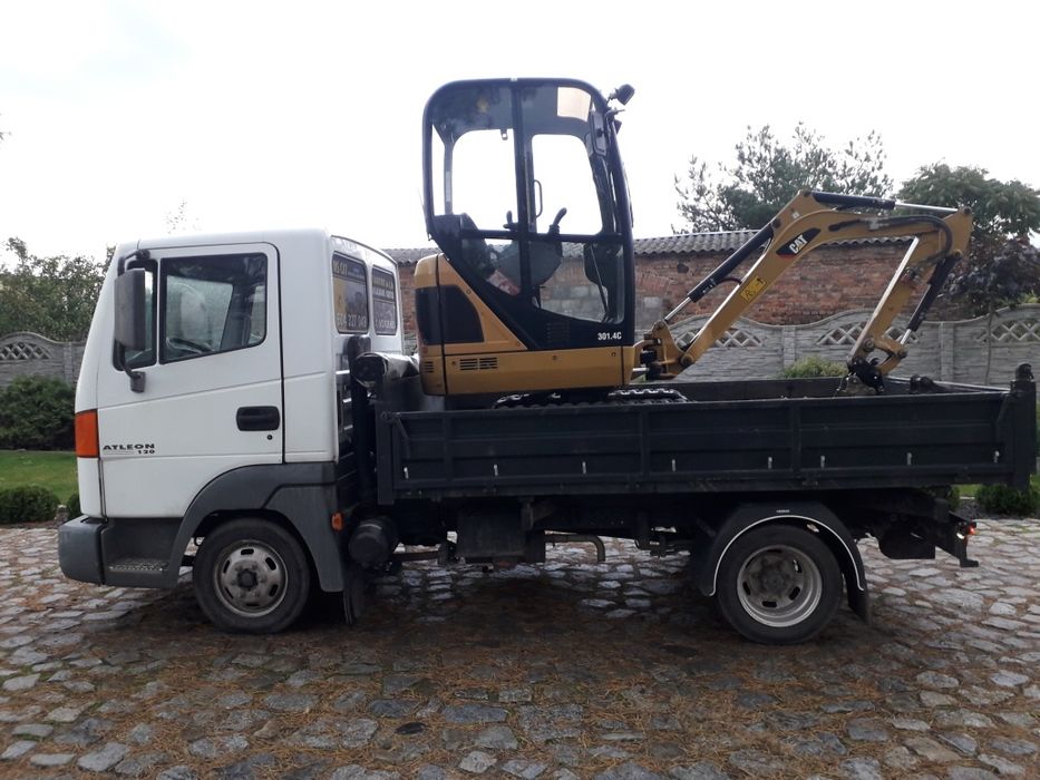 Usługi minikoparka oraz busem wywrotką