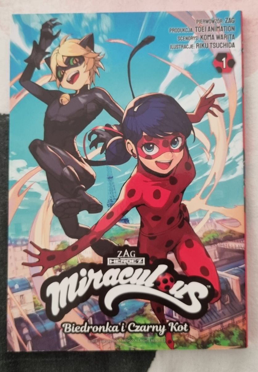 Miraculous: Biedronka i Czarny Kot tom 1