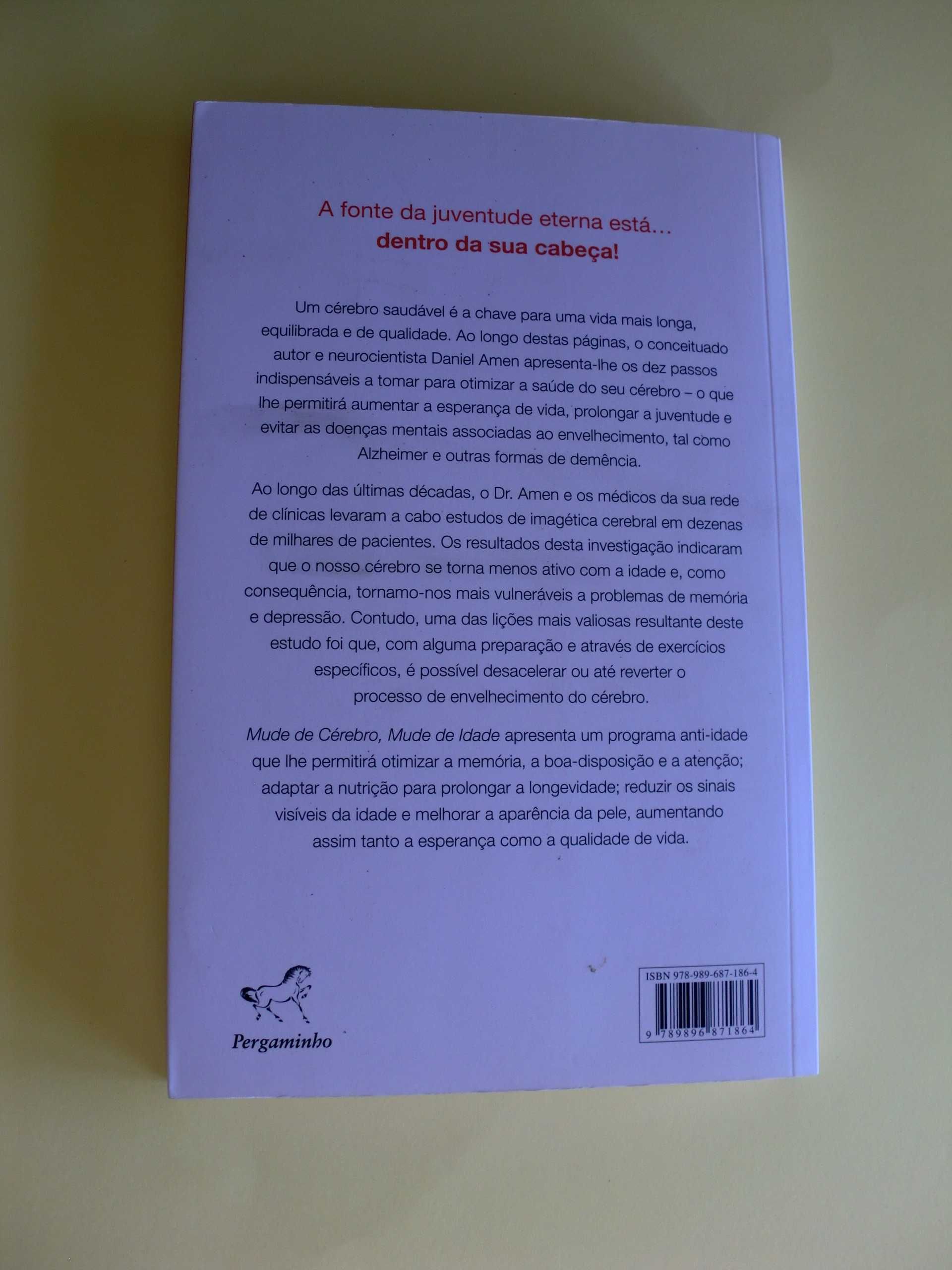 Mude de Cérebro, Mude de Idade do Dr. Daniel G. Amen Pergaminho