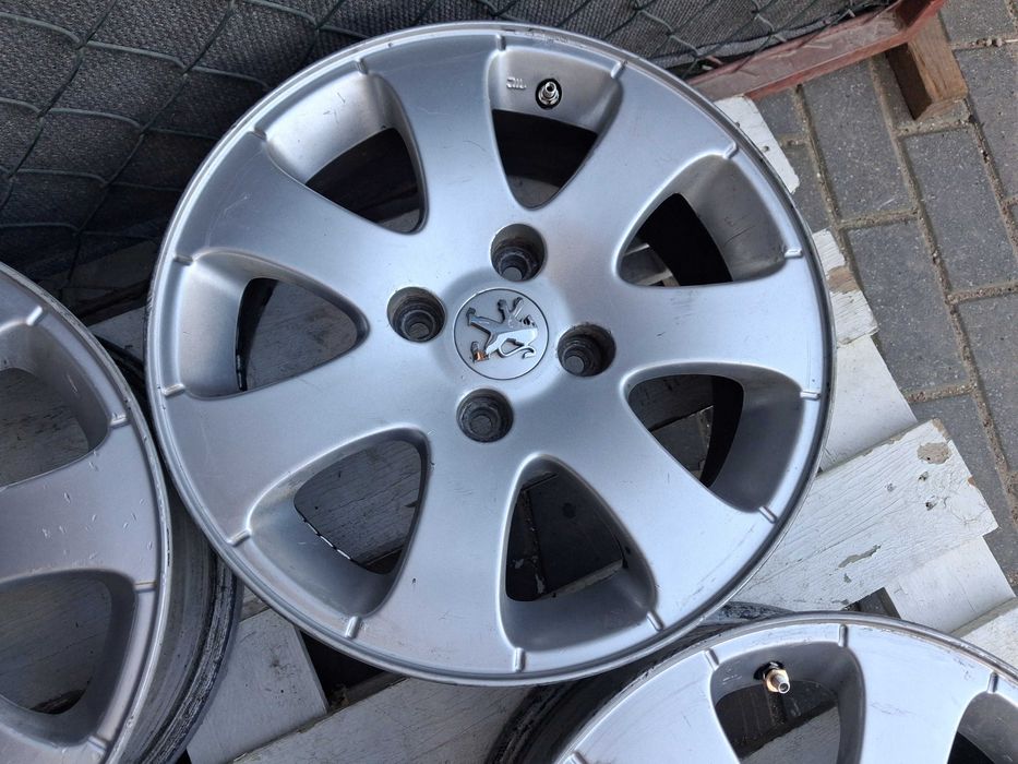4x felgi alu R15 4x108 Peugeot 206. 208/ Partner Citroen Berlingo C3