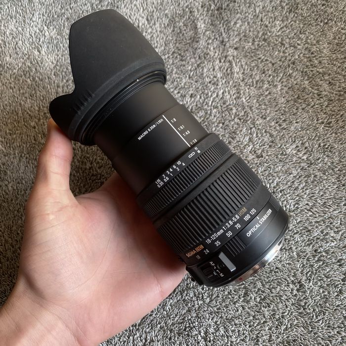 Обьектив Sigma DC 18-125mm 1:3.8-5.6 HSM