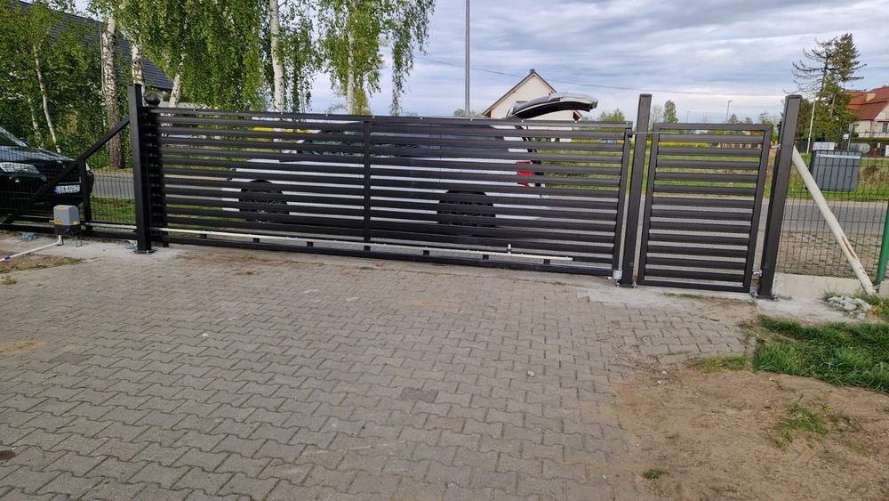 Bramy, furtki, przęsła ogrodzeniowe