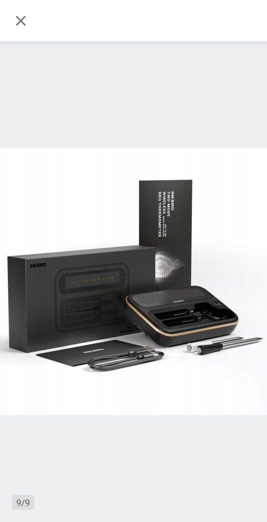 INKBIRD Termometr Bezprzewodowy Bluetooth WIFI IP67 Do Grilla i Piekar
