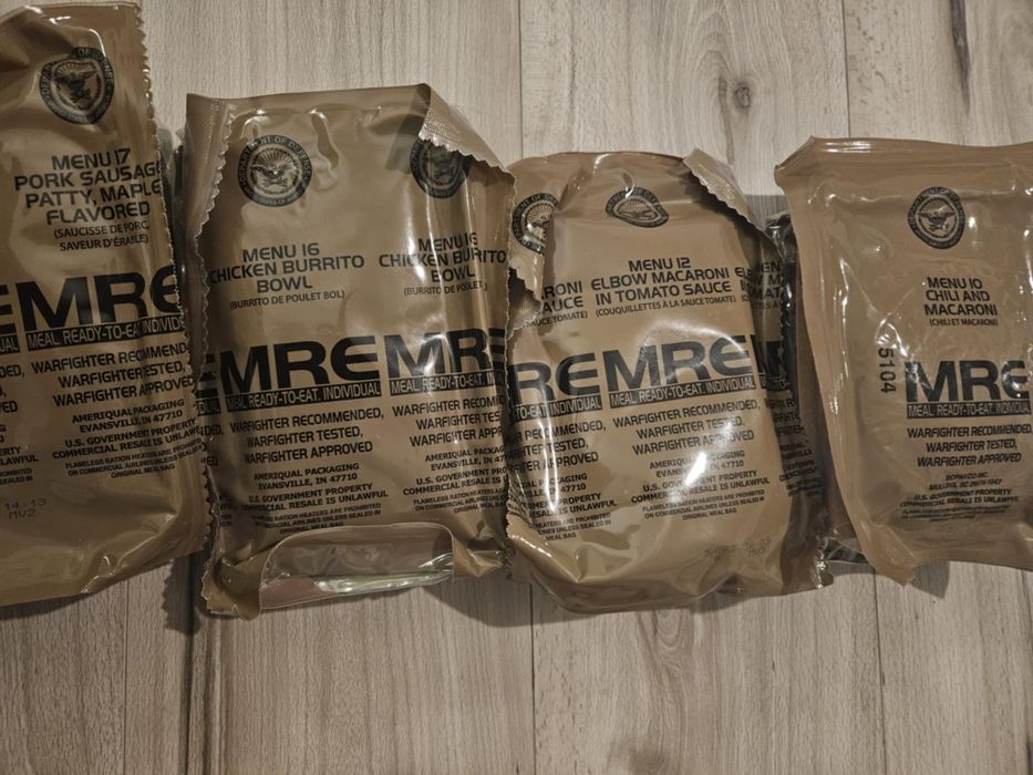 Racje żywnościowa MRE/SR