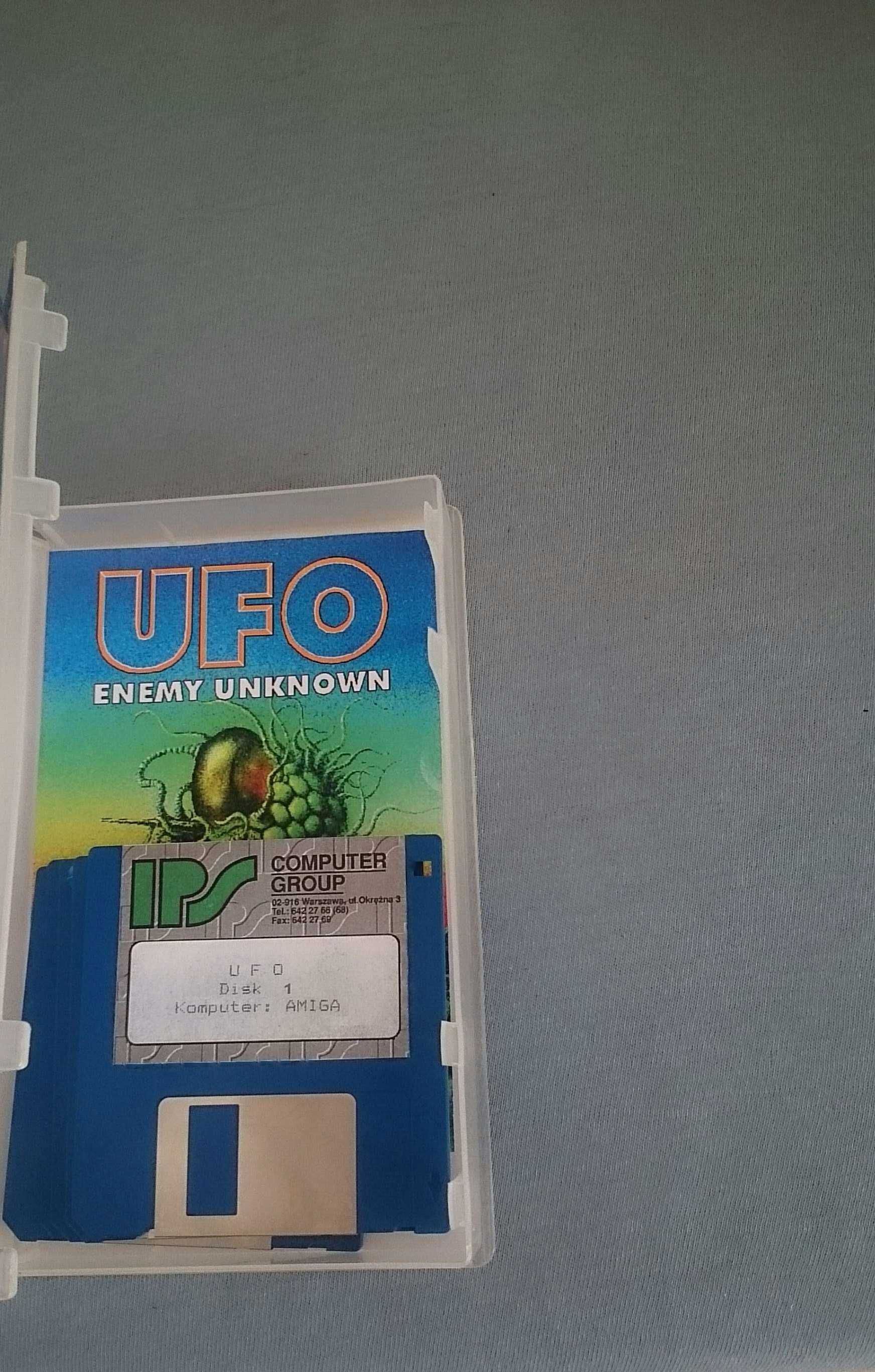 UFO Enemy Unknown - Gry Dyskietki Dla Amiga 500 BOX na Mysz Joystick
