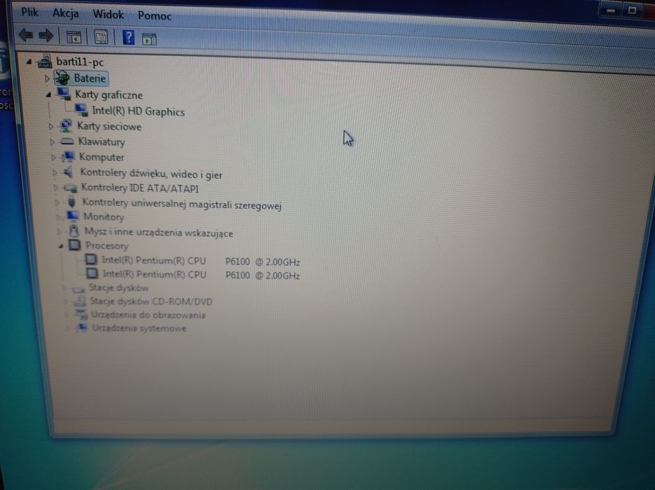 Komputer laptop firmy Dell