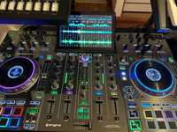 Denon Prime 4 + Decksaver + Skin Protector