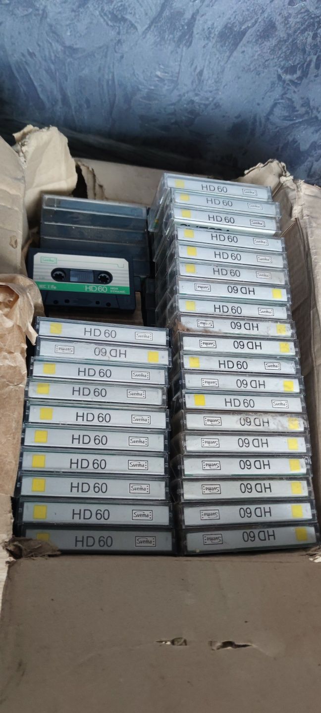 Аудиокасеты svema HD-60новые