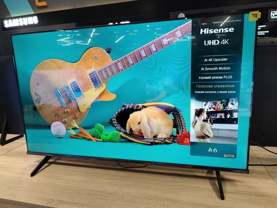 Hisense 50A6K, офіційна гарантія 2 роки