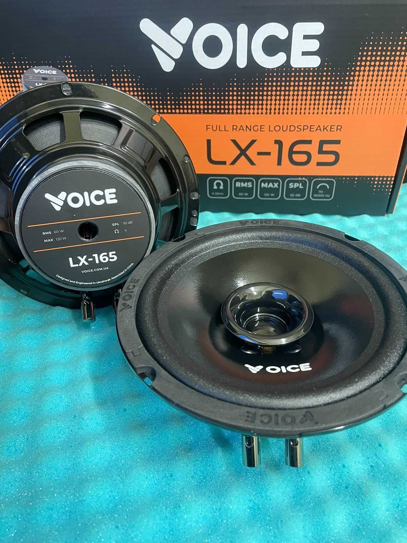 Широкосмугова акустика Voice LX-165 динаміки колонки динамики 16см