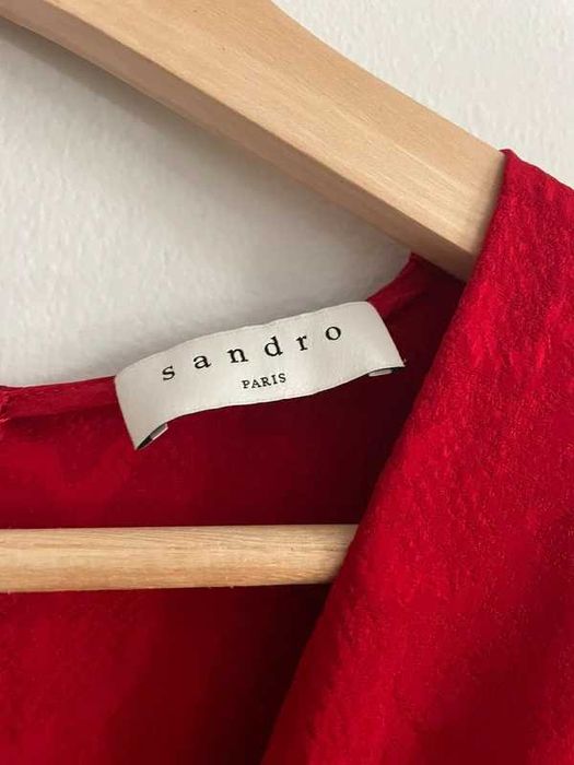 Red Sandro Dress