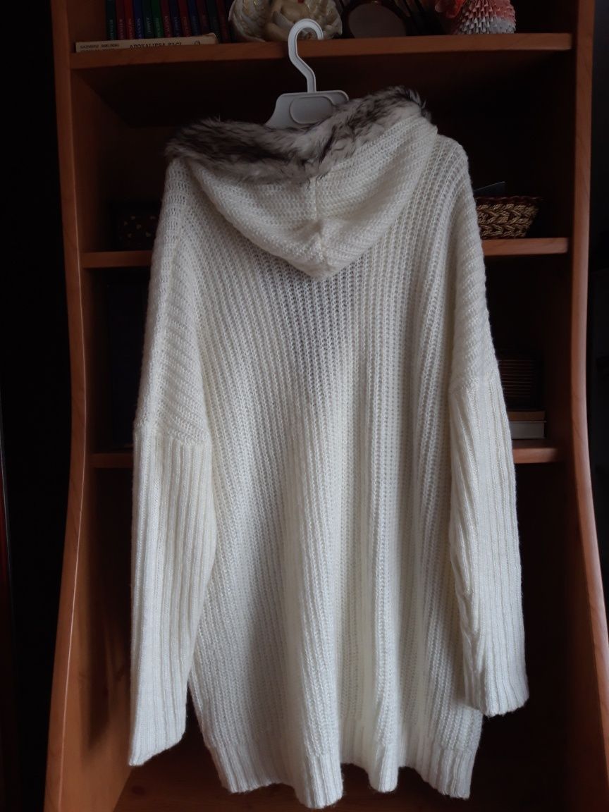 Elegancki sweter, kardigan plus size rozmiar  46/48/50/52  XXL Janina