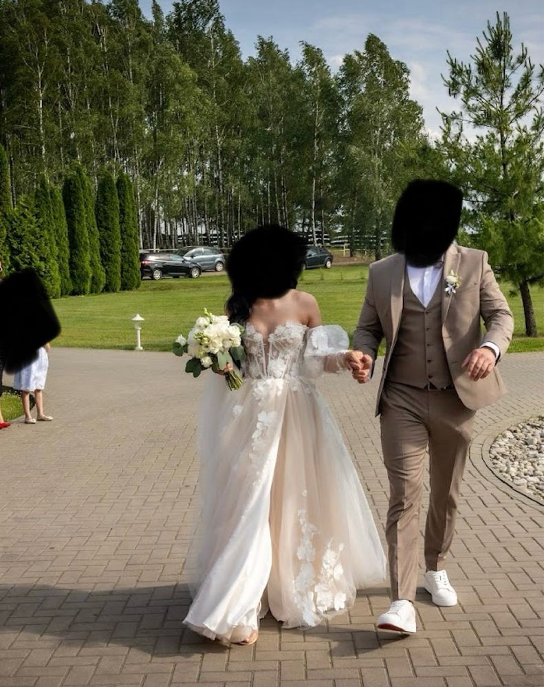 Suknia ślubna Vero Bloom, nowoczesna, sluczna kolekcja 2025